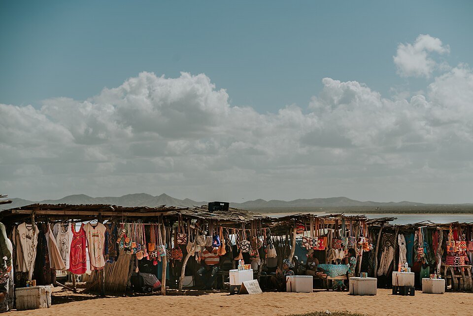 Mochilas wayuu tejidas a mano, La Guajira